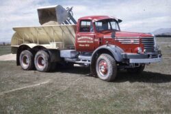 The Nissan Diesel 6TW12 'Jumbo' was a revelation when it arrived in Southland in 1967, as it boasts one of the few factory diesels of the time, that boasted 236hp in a day when 150hp was the norm out of a British truck.
This truck now resides in the acclaimed Bill Richardson Transport World museum in Invercargill.