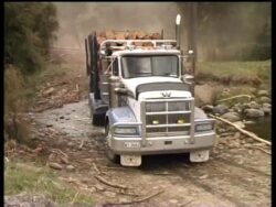 This was the first of the 'Truck Files' series, which focuses on the side of the road transport industry not often seen by the general public.
Shot over the closing years of the 1990s, it captures brands no longer seen in New Zealand, such as Foden, while others such as Mack and Kenworth are now synonymous with N. Z. trucking. Trucks Files 1 - Back Tracks