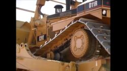 A D11 Chipdozer at Port Tauranga... Legacy - wood chips 2000