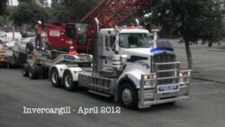 The first T909 Kenworth to go to work in New Zealand... Legacy - First T-909 Kenworth 2012